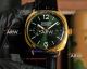 The latest replica Panerai Radium Mille series gold case green dial watch (6)_th.jpg